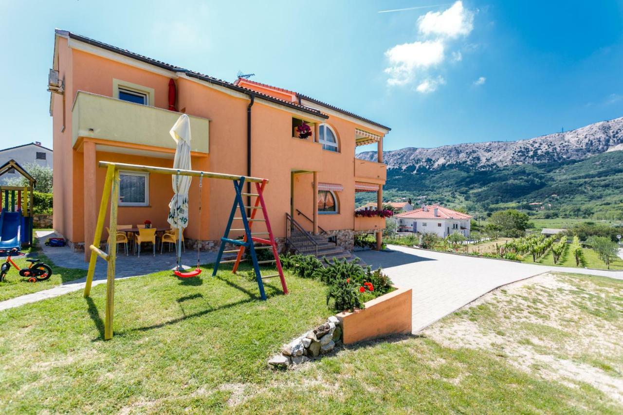 Apartment Medved Baška Exteriér fotografie